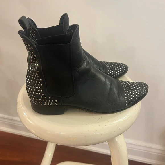 Leather Booties - Picture 7 of 8